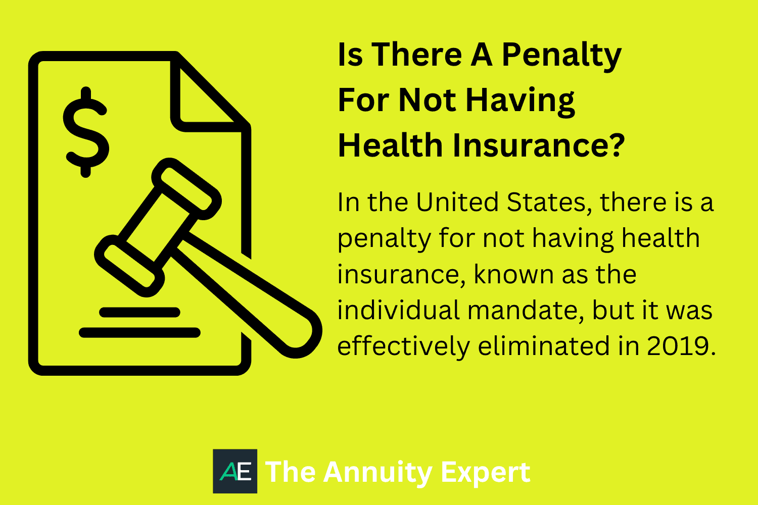 what is the penalty for not having health insurance?